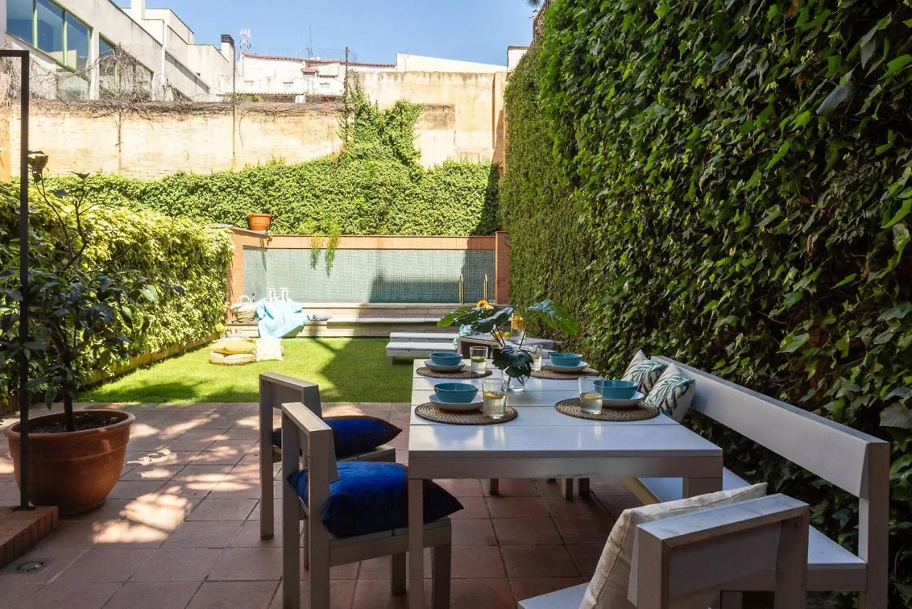 Apartment City Center Private Zen House With Pool, Garden Barcelona Spain